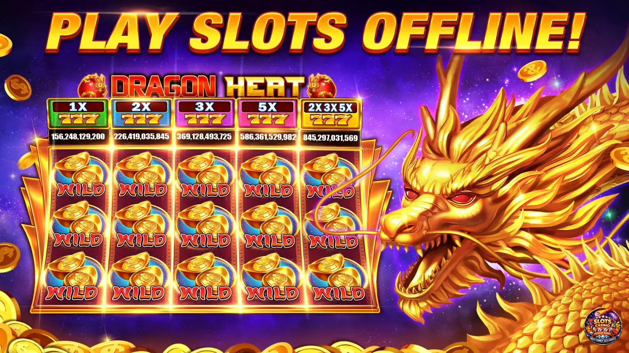 Jackpot Mania bonus features